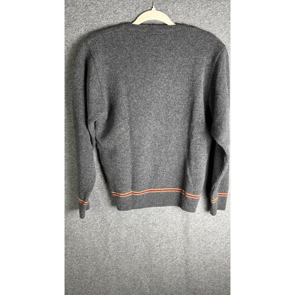 HARRY POTTER Wizarding World V Neck Black Jacket Cardigan Sweater Size XL - Picture 3 of 11